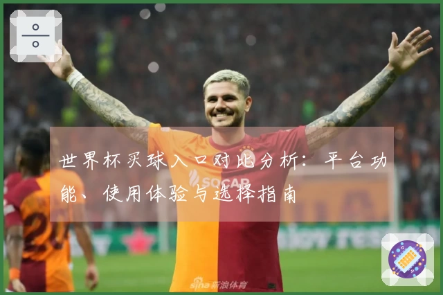 世界杯买球入口对比分析：平台功能、使用体验与选择指南